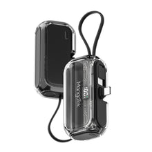 Mini Portable Charger, Power Bank with Built-in USB-C Connector, 22.5W Fast Charging Battery Pack, 5000mAh External Phone Charger for  iPhone 17/16/15 Series, Samsung S24/23 Series, Google etc